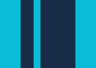 Marineblau/Türkis/Türkis