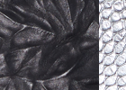 Schwarz geprägt/Silber