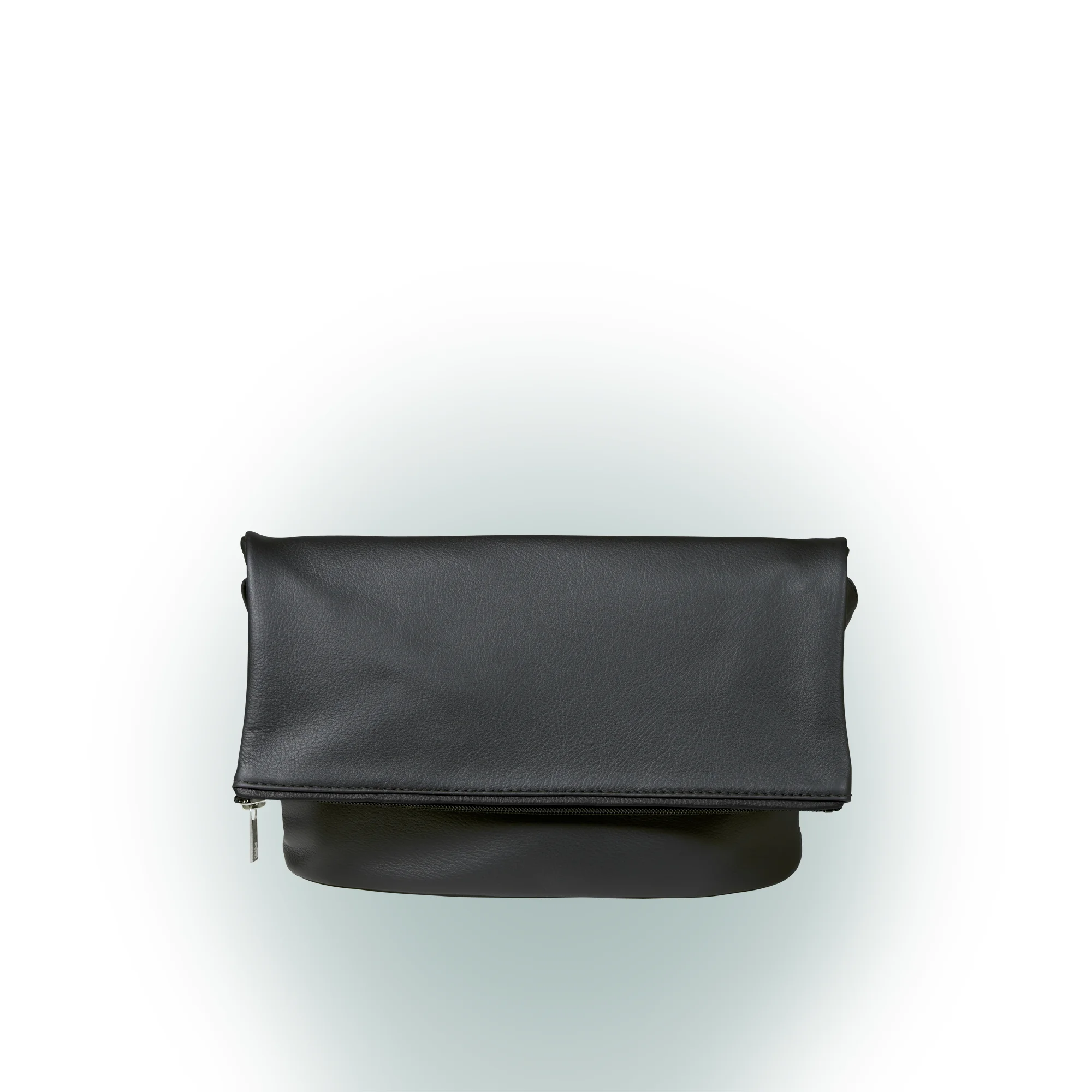 Olbrish Handtasche Chamäleon, Nappaleder Schwarz, Größe M, Vorderwand