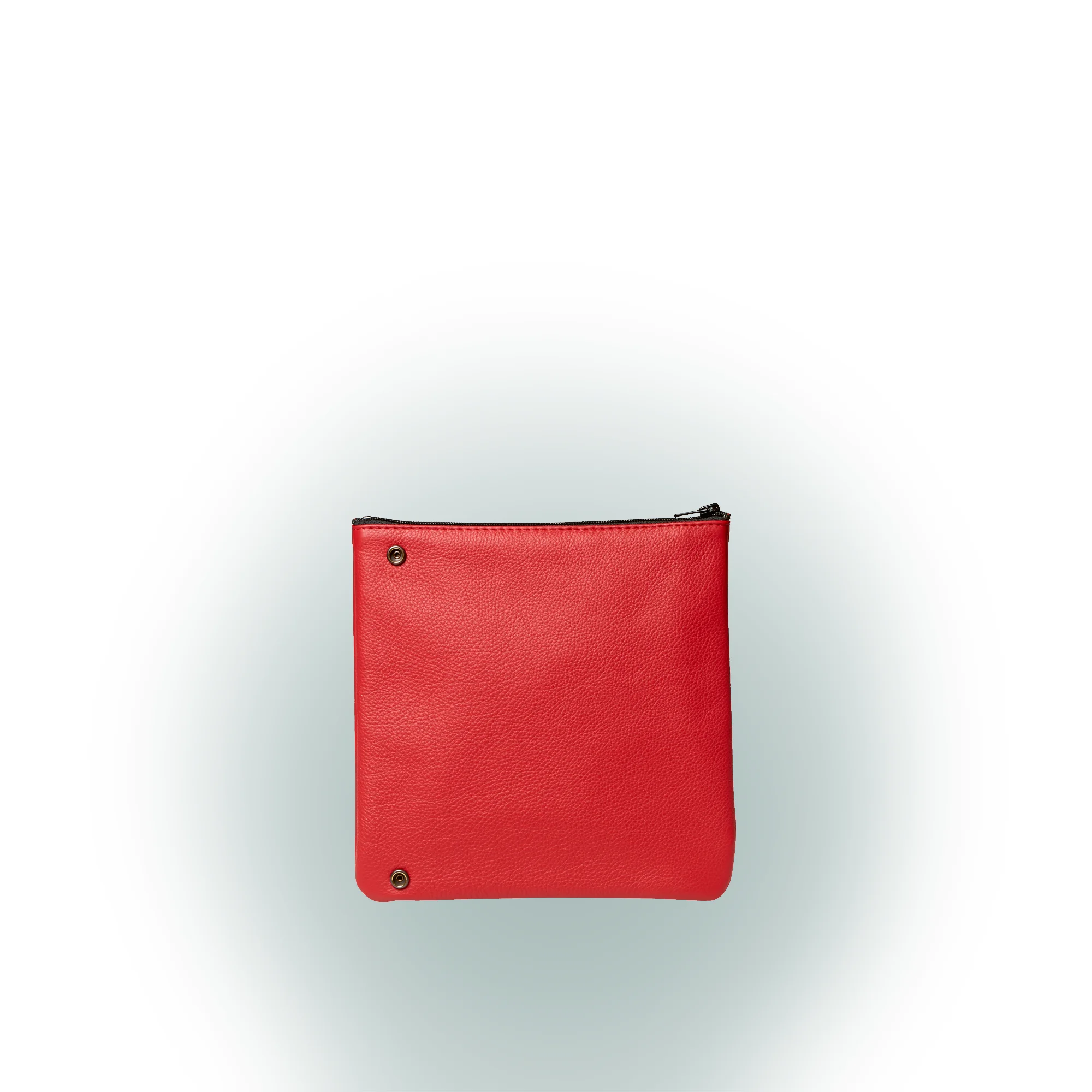 Olbrish Handtasche Dingi, Nappaleder Rot, Größe M, Vorderwand