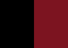 Black/wine red
