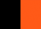 Schwarz/Orange