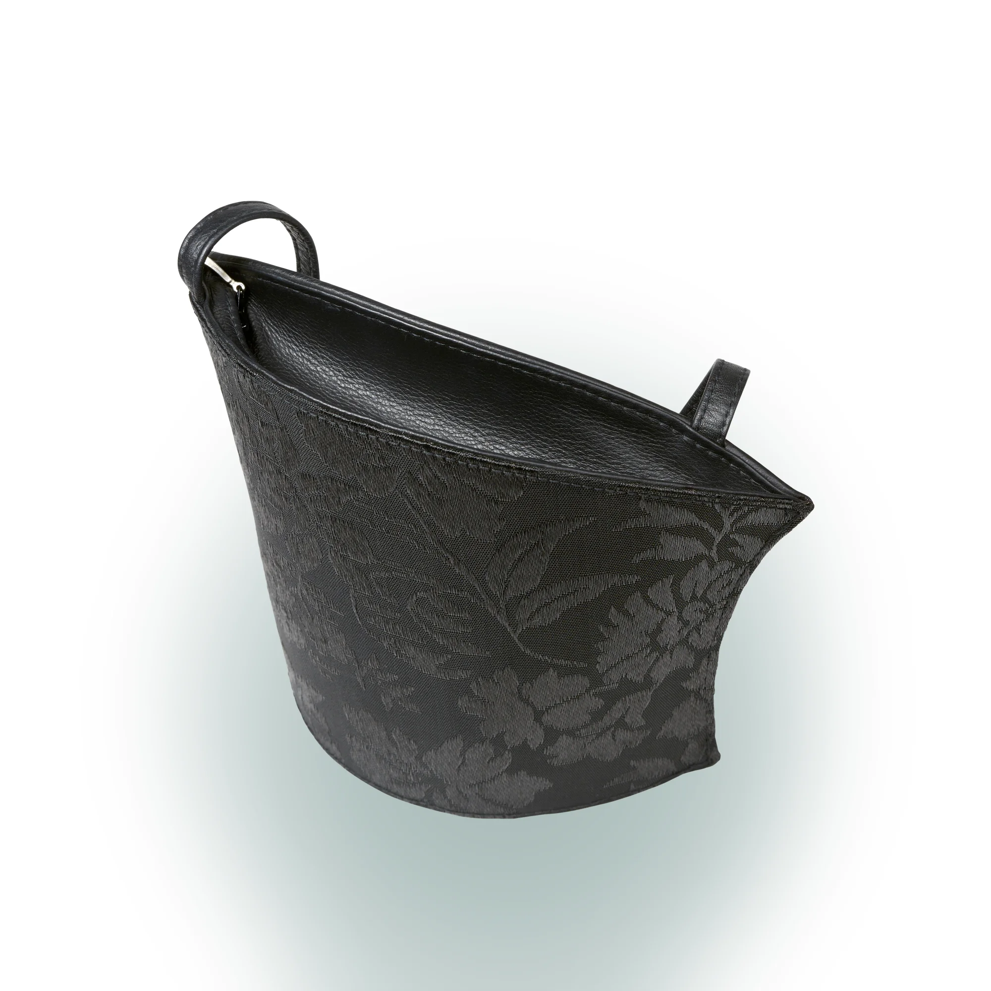 Olbrish Handtasche Venus, Rosshaar Blumenmuster, Obenansicht