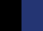 Black/ royal blue