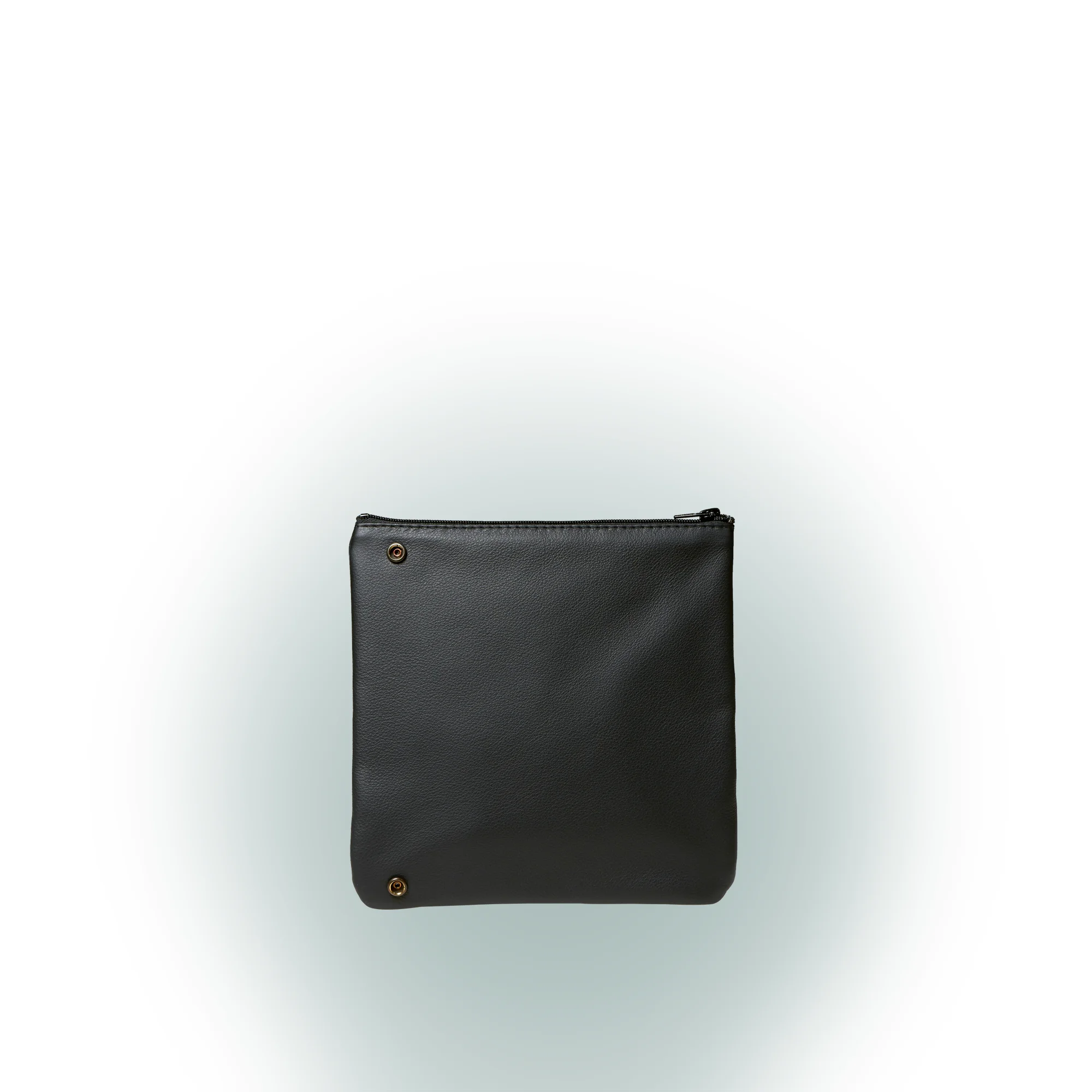 Olbrish Handtasche Dingi, Nappaleder Schwarz, Größe S, Vorderwand 